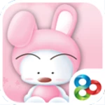 Logo of babu pink launcher theme android Application 